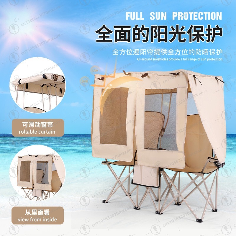 Outdoor camping leisure double - Outdoor Camping Folding Chairs ulasan dan harga