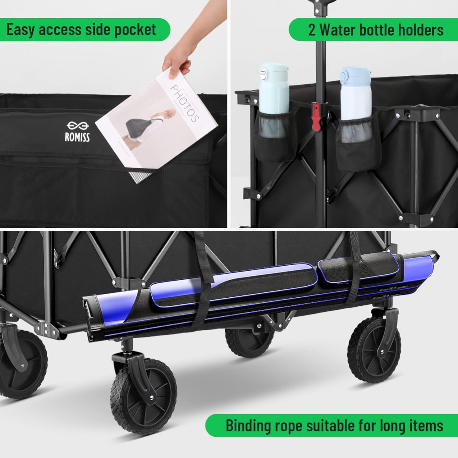 ODM Wholesale Folding Wagon wi - Outdoor Camping Wagon ulasan dan harga