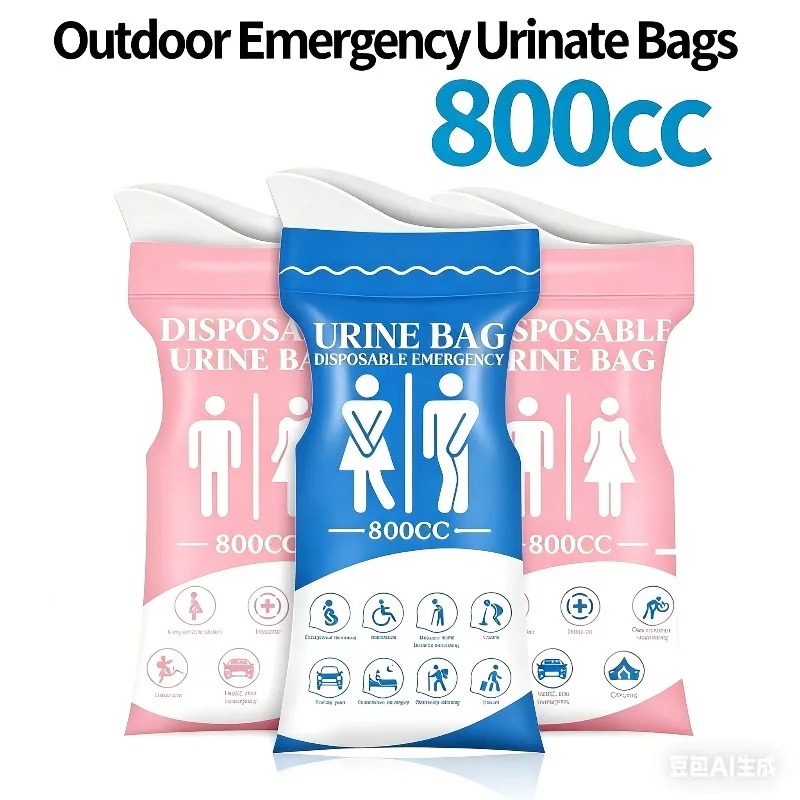 800ML Disposable Outdoor Emerg - Outdoor Camping Urinal ulasan dan harga