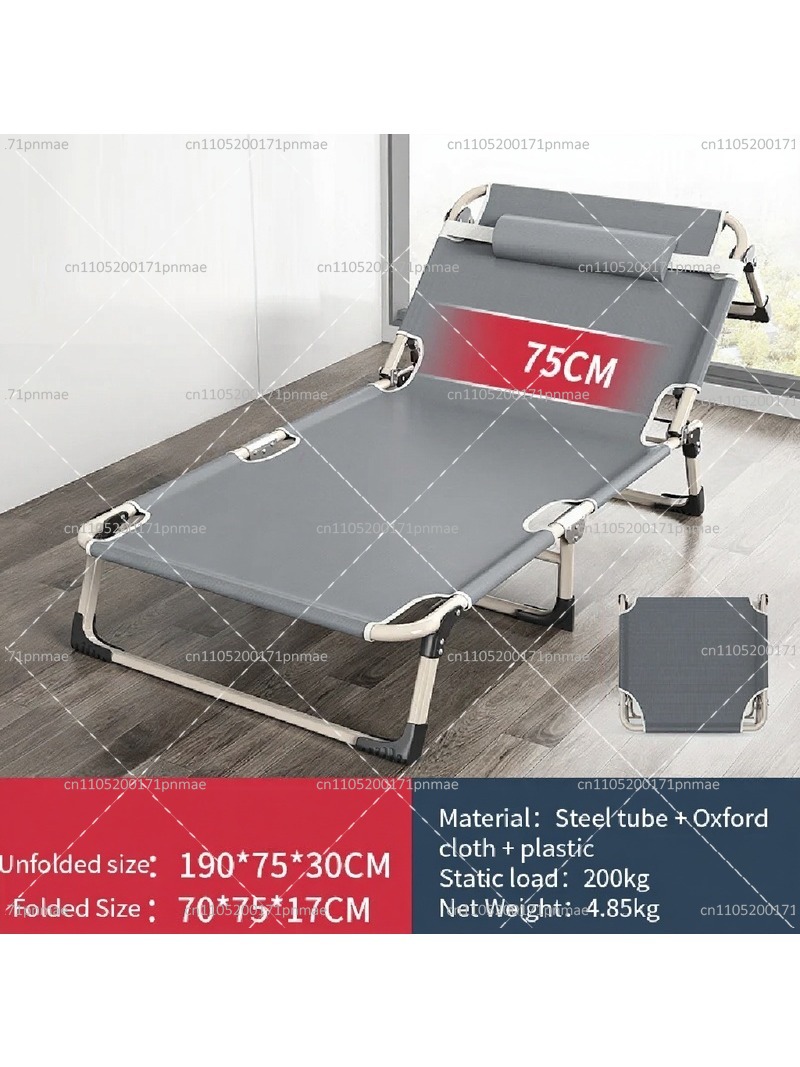 Metal Folding Single Bed Moder - Outdoor Camping Folding Chairs ulasan dan harga