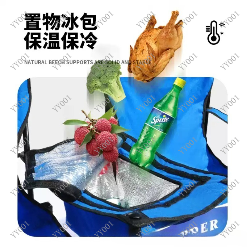 Portable Double Folding Campin - Outdoor Camping Folding Chairs ulasan dan harga