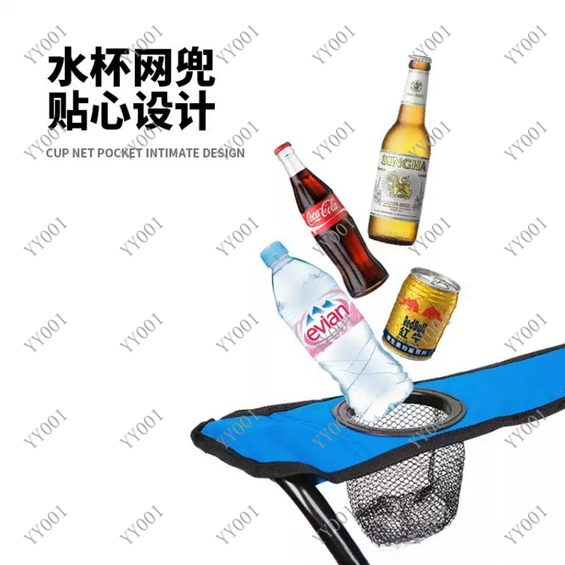 Portable Double Folding Campin - Outdoor Camping Folding Chairs ulasan dan harga