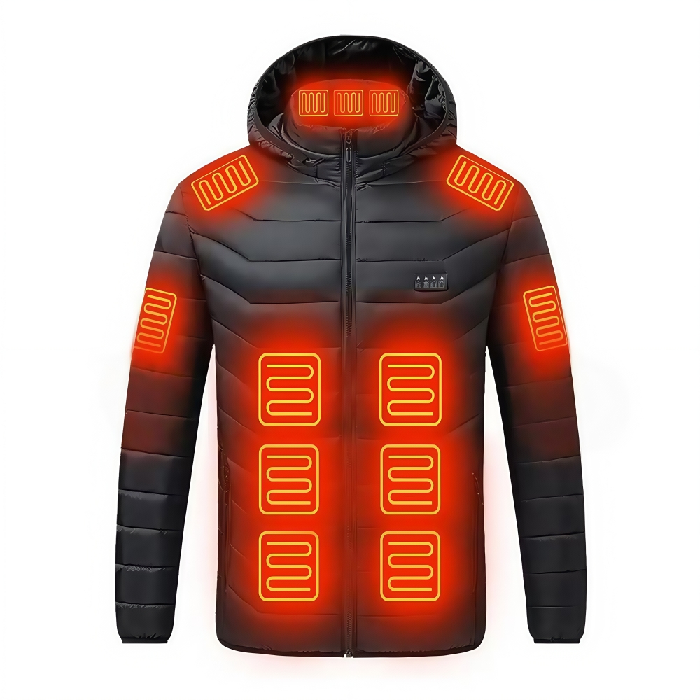 28 Areas Men Women's Heating J - Camping Outdoor Clothing ulasan dan harga
