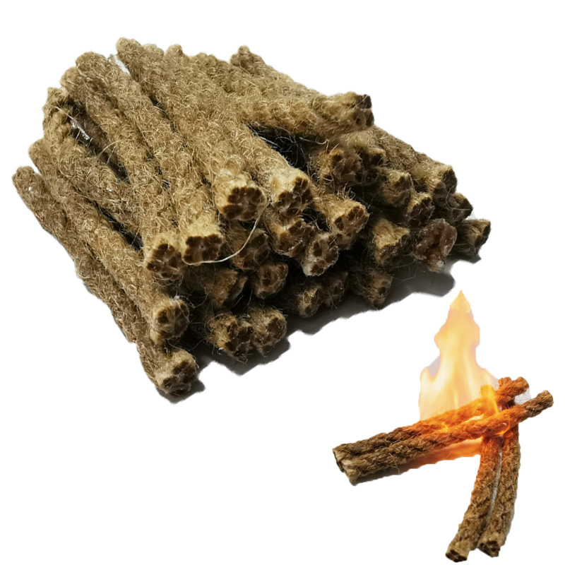 Outdoor Mini Wax Hemp Rope Por - Outdoor Camping Wood Burning Stove ulasan dan harga
