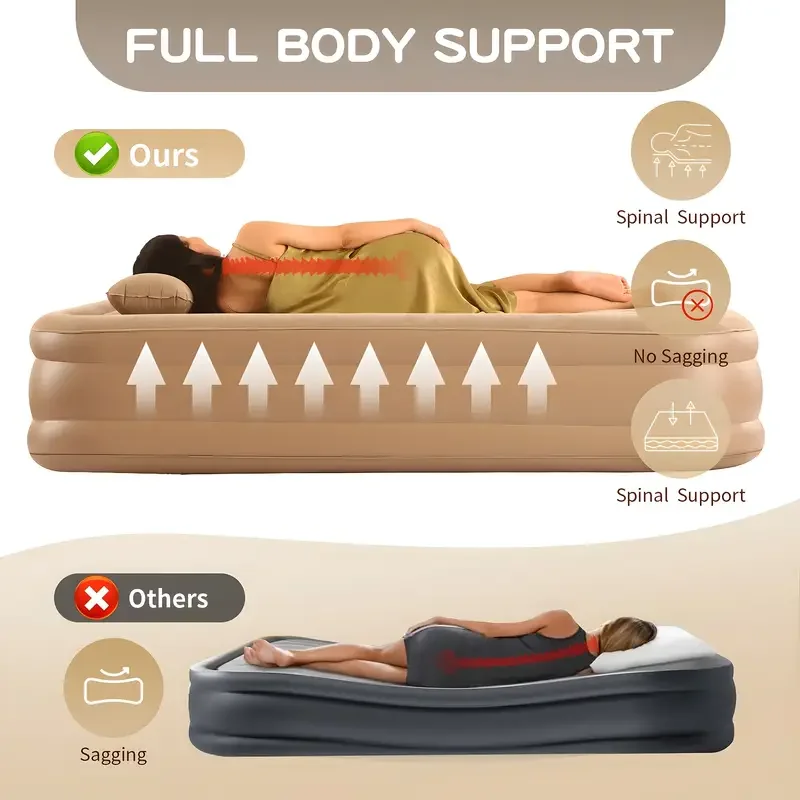 Interior Air Mattress Glamping - Bed Outdoor Camping ulasan dan harga