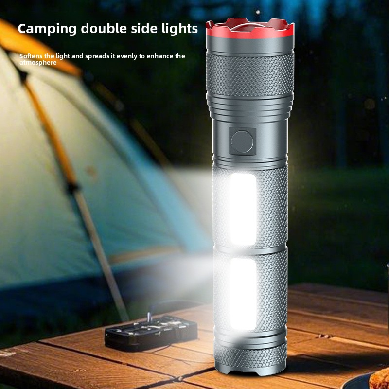 7200mAh Highlight Flashlight C - Outdoor Camping Hiking ulasan dan harga