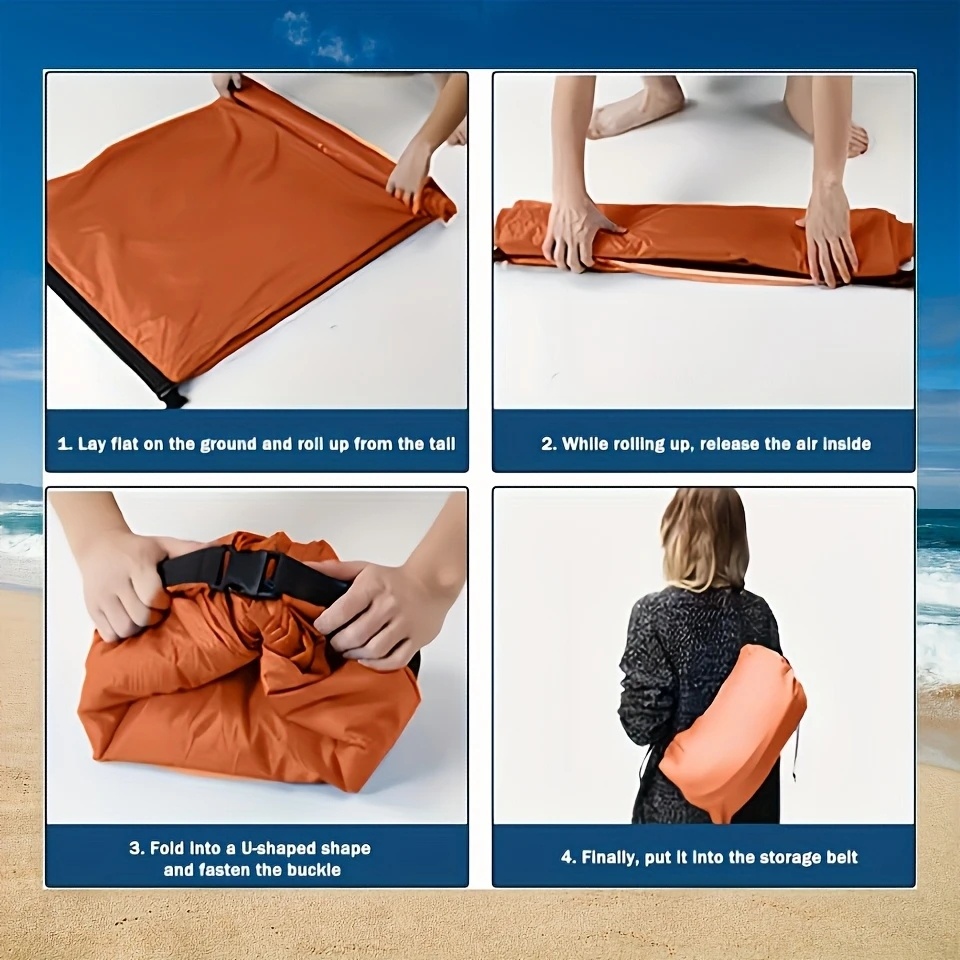 Portable Inflatable Lounge Cha - Outdoor Camping Couch ulasan dan harga