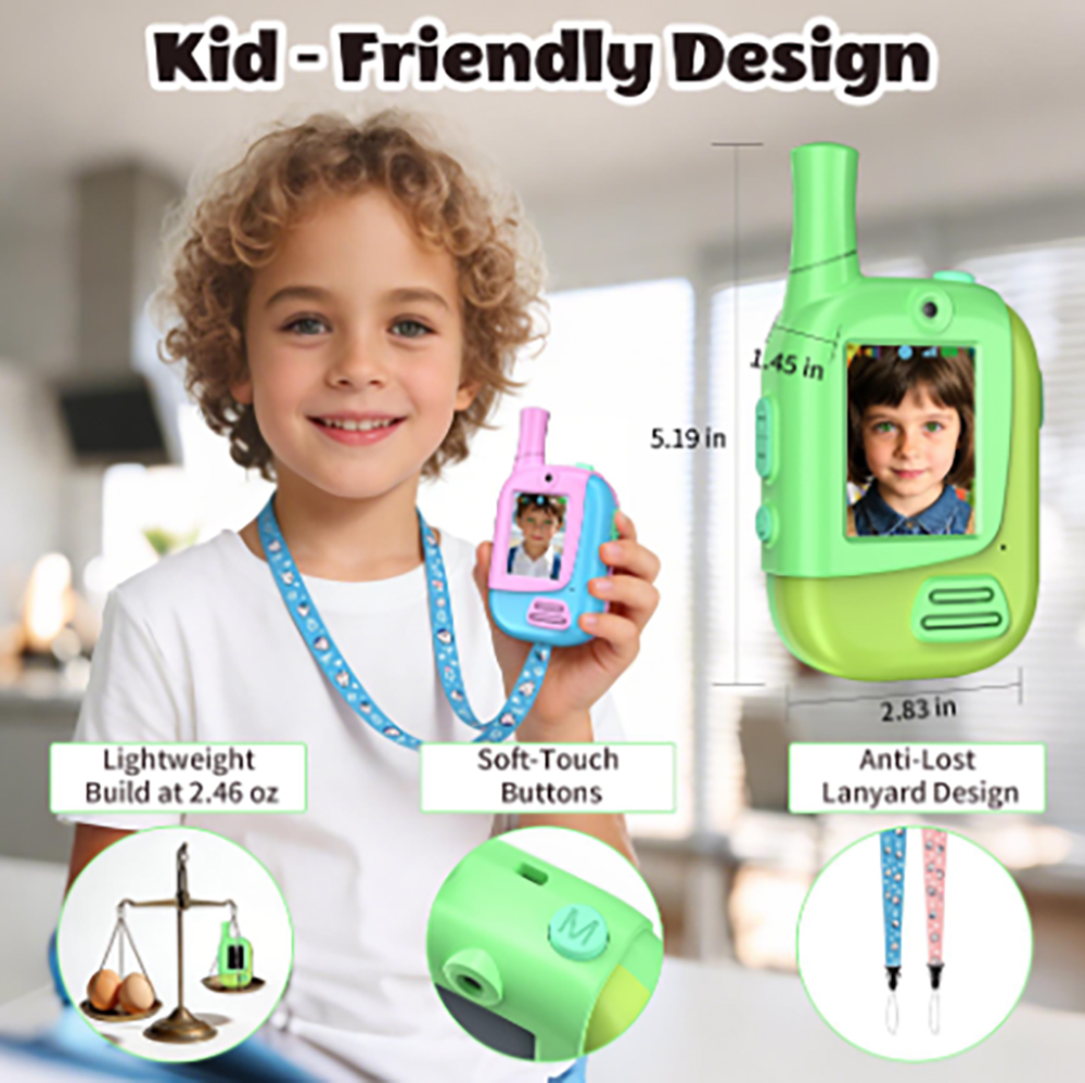 2 Pack Rechargeable Kids Video - Outdoor Camping Games For Kids ulasan dan harga