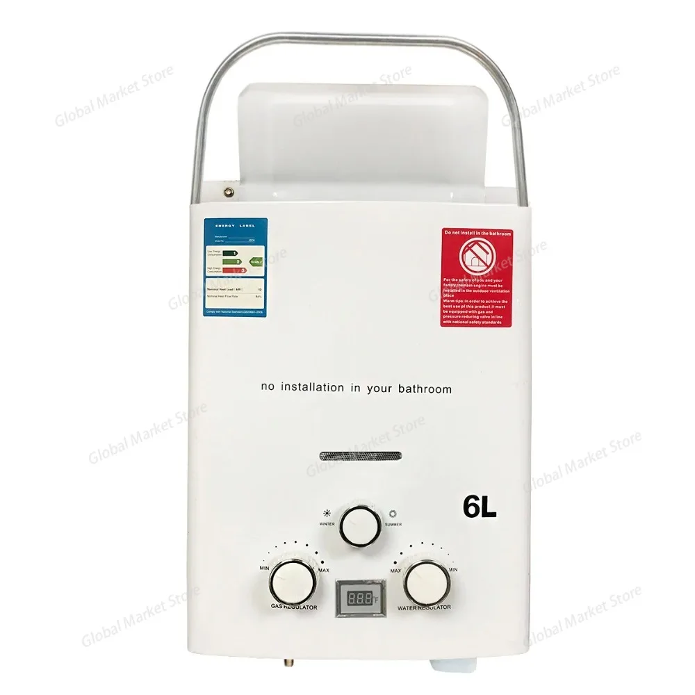 Propane LPG  Gas Tankless Wate - Outdoor Camping Hot Water Heater ulasan dan harga