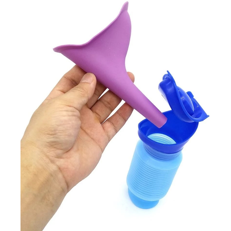 750ML Portable Standing Pee Bo - Outdoor Camping Urinal ulasan dan harga
