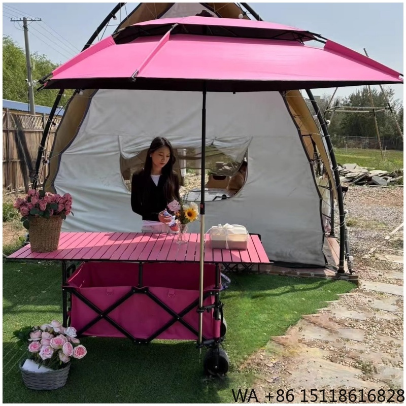 420L High Quality 4-Position H - Outdoor Camping Wagon ulasan dan harga