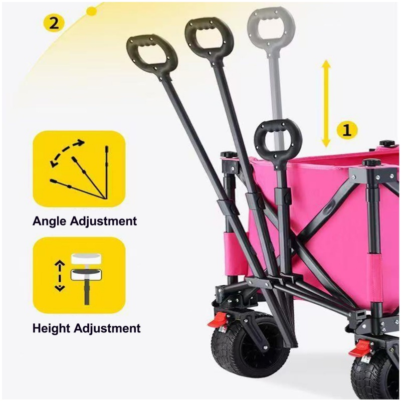 420L High Quality 4-Position H - Outdoor Camping Wagon ulasan dan harga